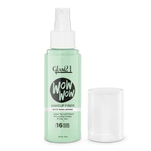 Wow Matte Fix Setting Spray for Face Makeup | Lightweighted | 16-hour makeup lock |Hydrates and soothes skin| Long Lasting Makeup Fixer Spray for All Skin Types