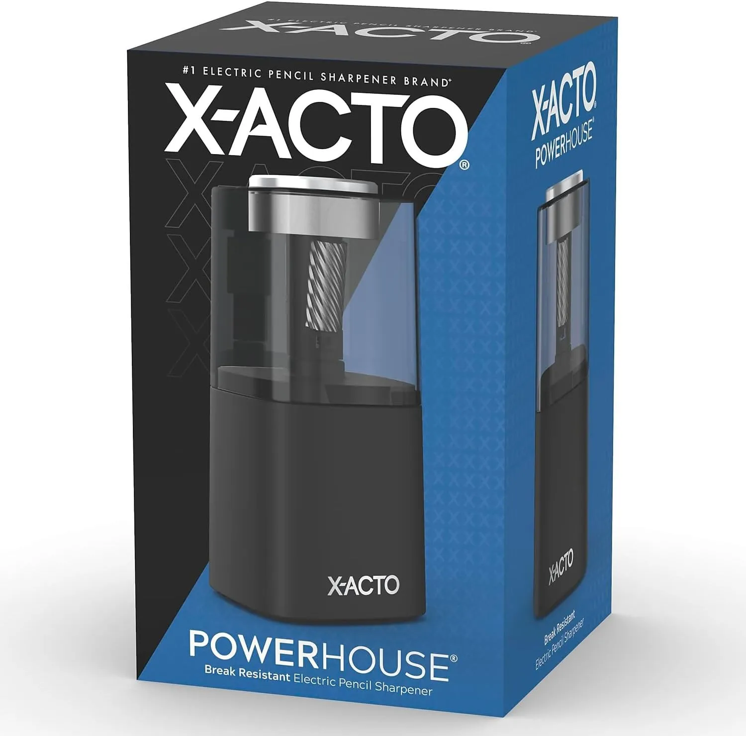 X-ACTO® Powerhouse® Electric Pencil Sharpener, Black