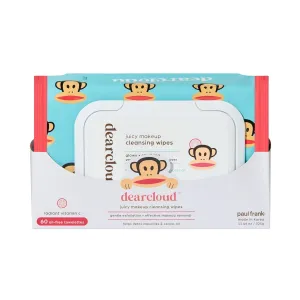 x Paul Frank Juicy Makeup Cleansing Wipes - Vitamin C Makeup Remover Towelettes (60 count)