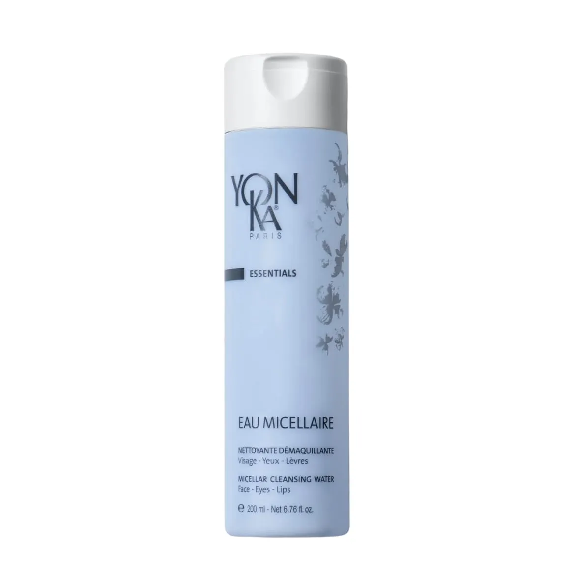 Yon-Ka Eau Micellaire (200ml) Micellar Water and Cleansing Makeup Remover, Gentle Face Wash with Rose and Chamomile to Remove Impurities and Hydrate, All Skin Types, Paraben-Free