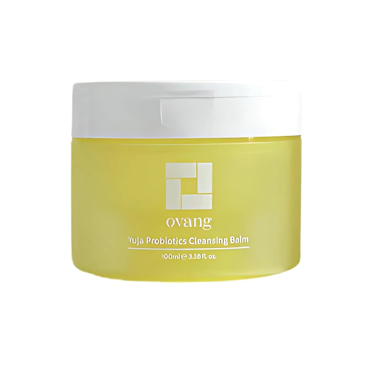Yuja Probiotics Cleansing Balm – Makeup Remover & Hydrating Cleanser – Fragrance-Free, Brightening & Soothing for All Skin Types, Korean Skincare (100ml / 3.38 fl.oz) Step1