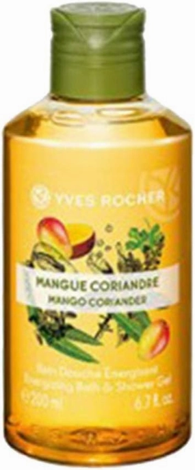 Yves Rocher Mango Coriander Nourishing Gel Bath & Body Routine 200 ml./6.7fl.oz.