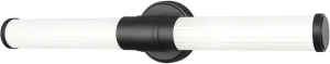 Z-Lite 1020-25W-LED Warwick 2 Light 26" Wide Bath Bar - Matte Black