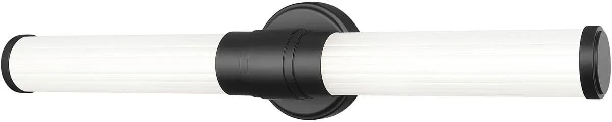 Z-Lite 1020-25W-LED Warwick 2 Light 26" Wide Bath Bar - Matte Black